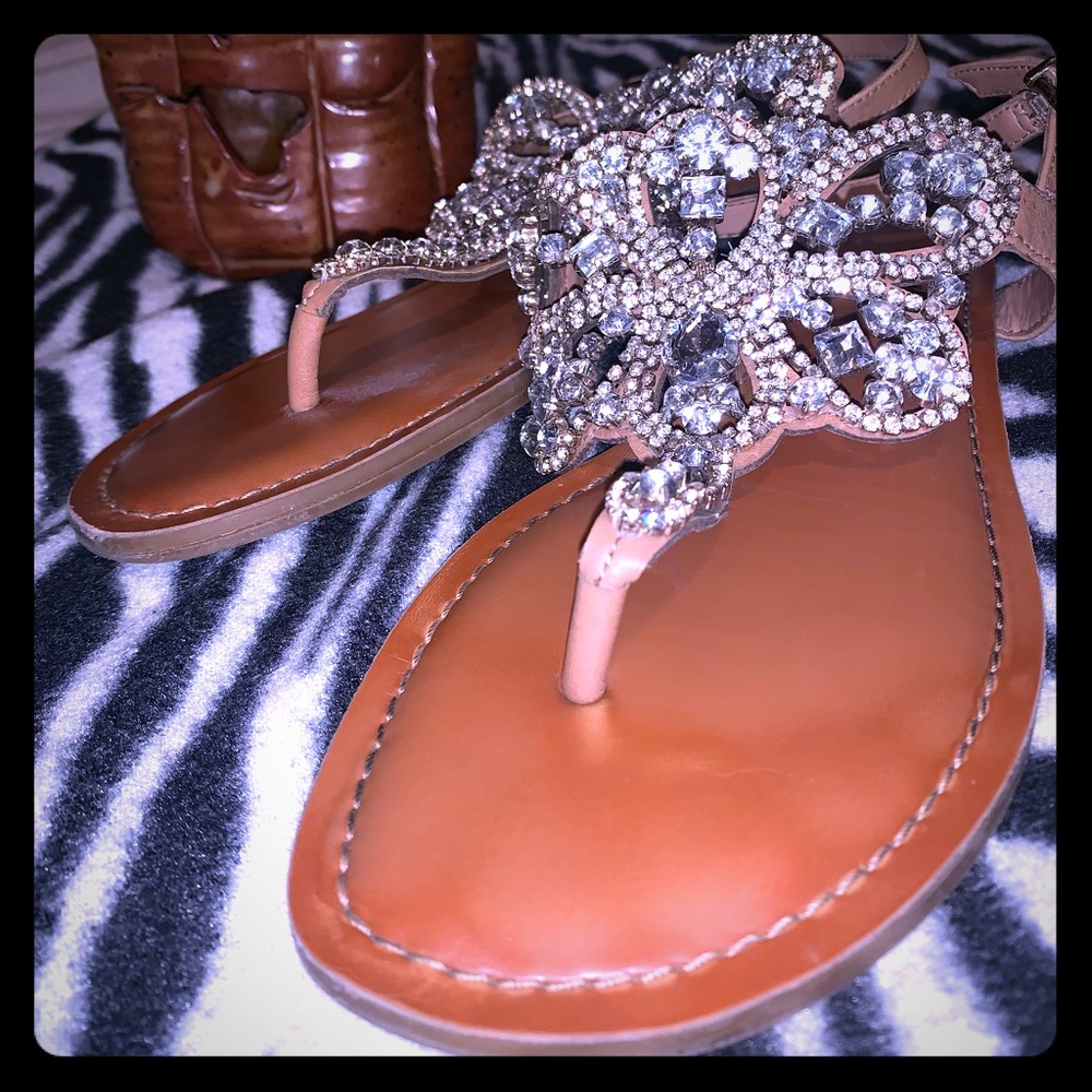 Embellished Gianni Bini Sandals